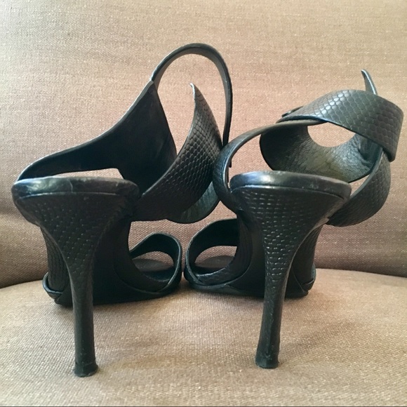 Alexander Wang Amber Black Heels 39 8-8.5 - Picture 6 of 8